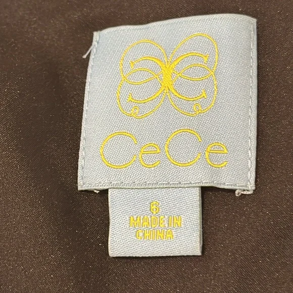 Cece Black Off Shoulder Black & Floral Dress - Picture 4 of 7